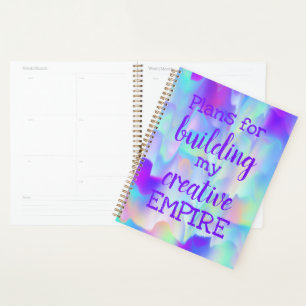 Plannen voor de bouw van mijn creatieve EMPIRE Planner