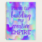 Plannen voor de bouw van mijn creatieve EMPIRE Planner (Voorkant)