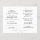 Plannen voor de Floral Wedding (Achterkant)