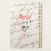 Plannen voor doelbewuste bass Babe Planner (Achterkant)