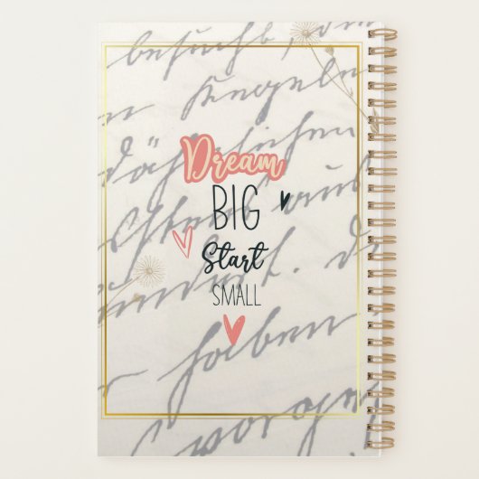 Plannen voor doelbewuste bass Babe Planner (Achterkant)