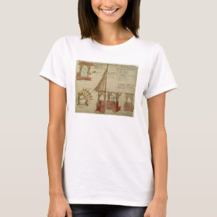 Plannen voor het Rode Huis, Bexley Heath (pen en i T-shirt