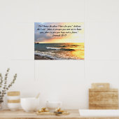 PLANNEN VOOR HOOP EN TOEKOMST - JEREMIAH 29:11 POSTER (Keuken)