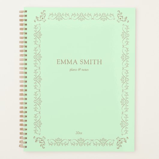  plannen voor minieme planners en notities (Voorkant)