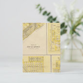 Plannen voor Muscatine, West Liberty Briefkaart (Staand voorkant)