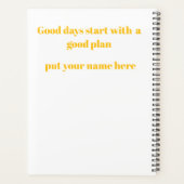 Planner (Achterkant)