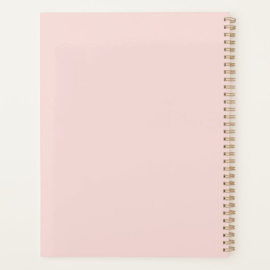 Planner (Achterkant)