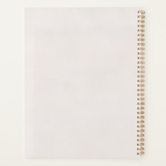 Planner (Achterkant)