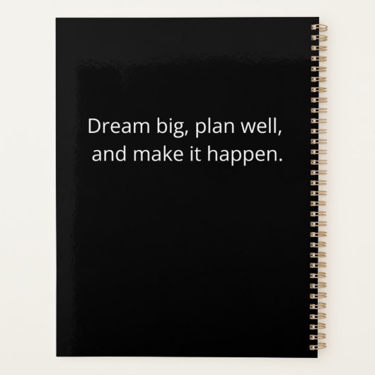 Planner (Achterkant)