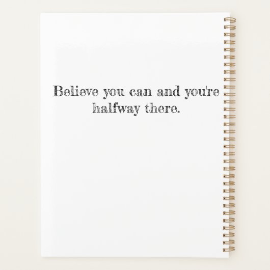 Planner (Achterkant)