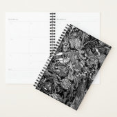 Planner 2022 - Oorspronkelijke zwart-witkunst (Display)