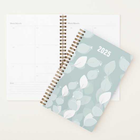 Planner 2025 - Botanische eucalyptus (Display)