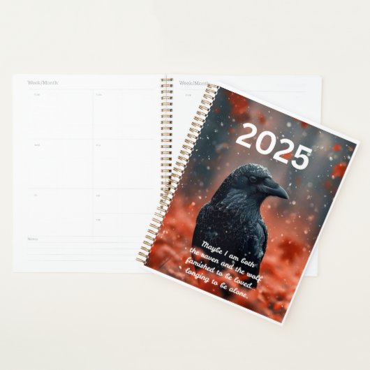 Planner 2025 Raven & Wolf (Display)