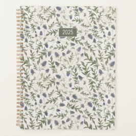 Planner 2025 Thistle Flowers