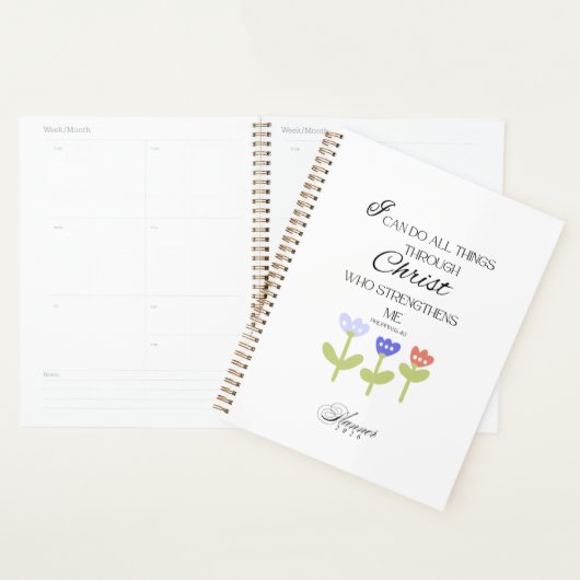 Planner 2026 Met Bijbelvers (Display)