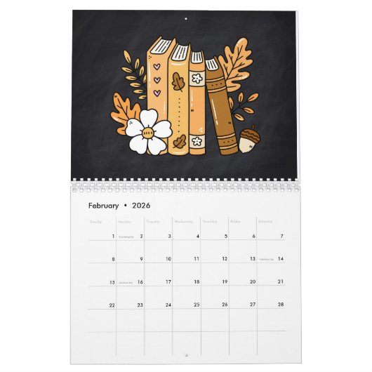 Planner 2026 Planner Weekly and Monthly Kalender (Feb 2026)