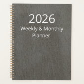 Planner 2026 Weekly and Monthly (Voorkant)