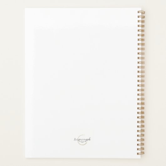 Planner 2026 With Bible Verse (Achterkant)