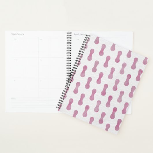 Planner (21,6 x 28 cm) - Pink Pattern (Display)