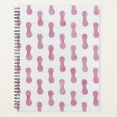 Planner (21,6 x 28 cm) - Pink Pattern (Voorkant)