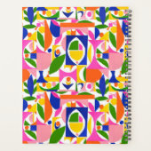 Planner (8,5 x 11 inch), zacht Hoesje, zwarte spir (Achterkant)