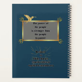 Planner, agenda, kalender planner (Achterkant)