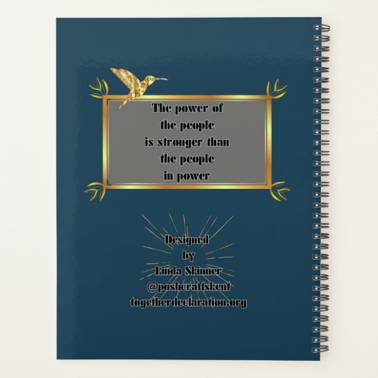 Planner, agenda, kalender planner (Achterkant)