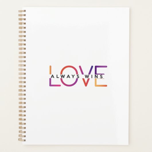 PLANNER - ALTIJD VERLIEZEN WINNEN (Voorkant)