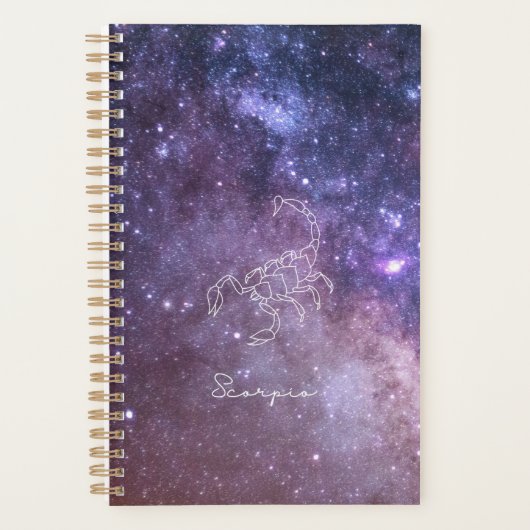 Planner - Astrologie - Scorpio (Voorkant)