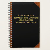 Planner Ben Franklin citeert advocaten  stijl (Voorkant)