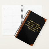 Planner Ben Franklin Quote Early Bed Rise (Display)