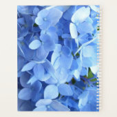 Planner - Blauwe hortensia (Achterkant)