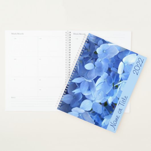 Planner - Blauwe hortensia (Display)