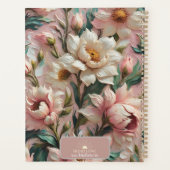  planner bloemen, botanisch, bloemen (Achterkant)