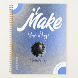 Planner Boek Stijl Fotosjabloon & Sociale Naam