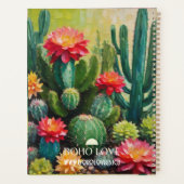 planner, boho, botanische agenda (Achterkant)