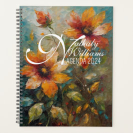  planner, boho, botanische agenda
