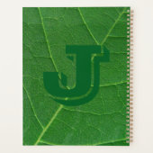 Planner, boombladachtergrond planner (Achterkant)