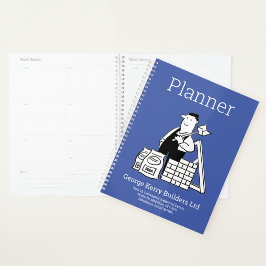 Planner bouwbedrijf bouwbedrijf (Display)