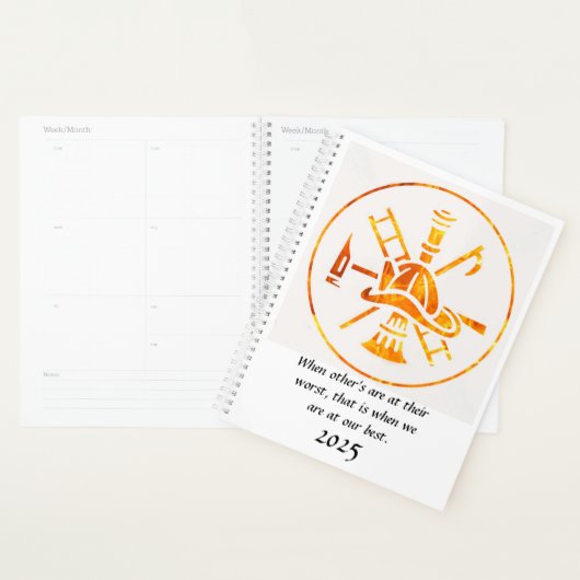 planner brandweerman (Display)