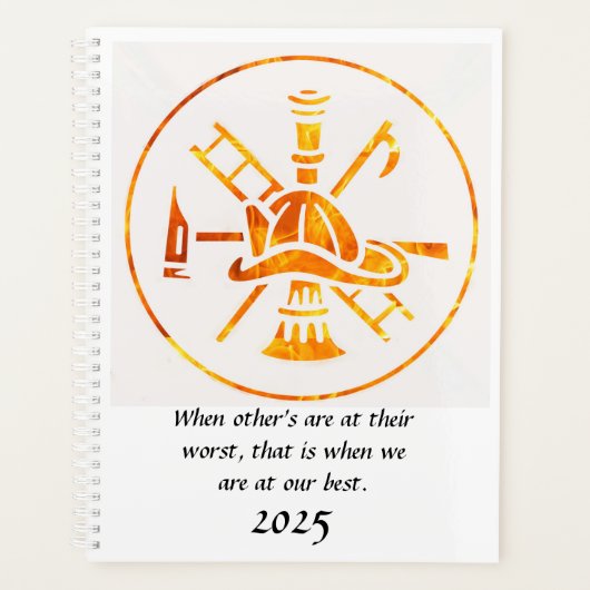 planner brandweerman (Voorkant)