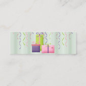 Planner cadeaus mini visitekaartje (Achterkant)