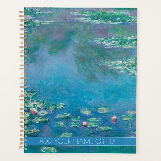 PLANNER : CLAUDE MONET : WATERLIS (Voorkant)