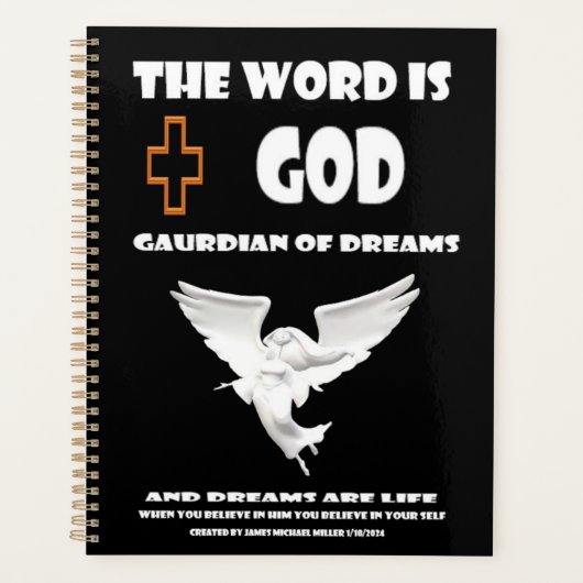 Planner door James Michael Miller (Voorkant)