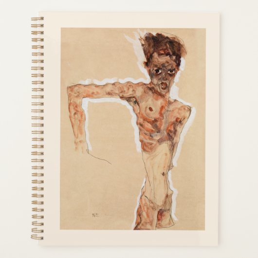 PLANNER : EGON SCHIELE : ZELFPORTRAIT (Voorkant)