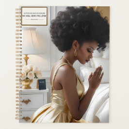 Planner - Elegante biddende moeder 8,5 "x11"