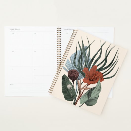 Planner Elegante  Botanische Kunst Print (Display)
