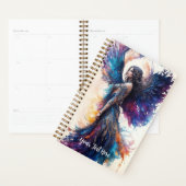 Planner - Elegante engel met ingewikkelde zwarte i (Display)
