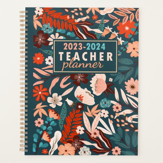 Planner Floral 2023-2024 (Voorkant)