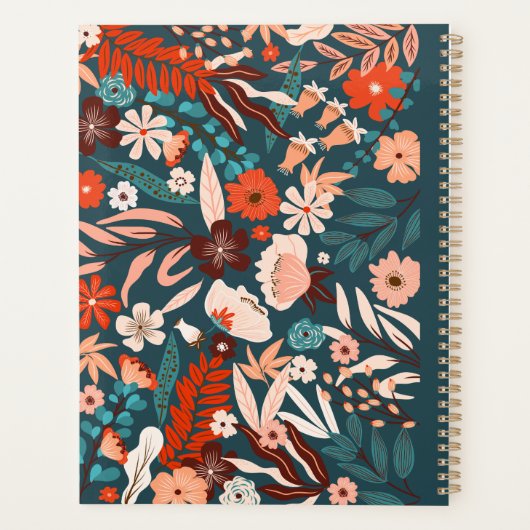Planner Floral 2023-2024 (Achterkant)
